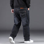 Irffinity Men Casual Pants Loose Fit Straight Leg Everyday
