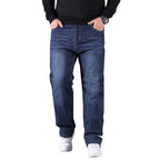 Irffinity Men Casual Pants Loose Fit Straight Leg Everyday