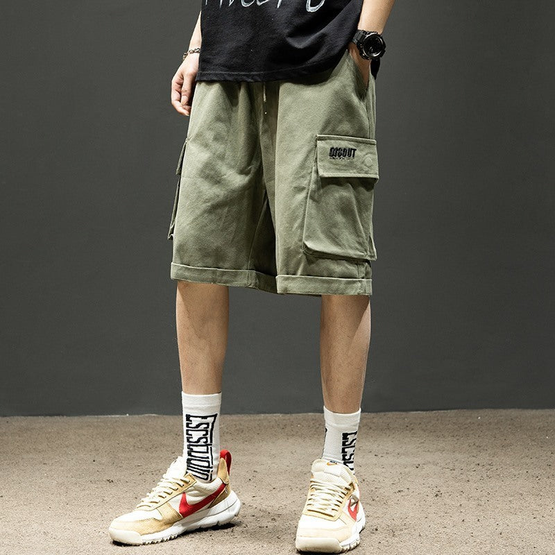 Irffinity Cargo Shorts With Pockets Men Summer Comfort