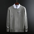 Irffinity Cotton Knitted Top For Youth Keep Warm Loose Fit