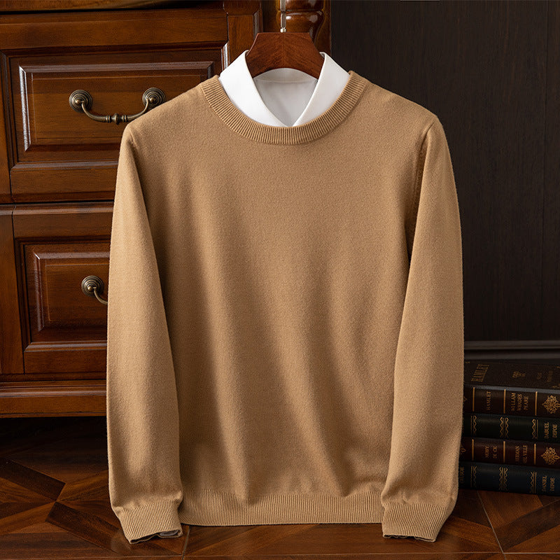Irffinity Pullover Sweater Round Neck Loose Fit Officewear