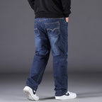 Irffinity Men Casual Pants Loose Fit Straight Leg Everyday