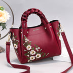 Irffinity Tote Bag for Women PU Leather Drawstring Closure