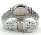 Irffinity Mens Stainless Steel Quartz Watch Luminous