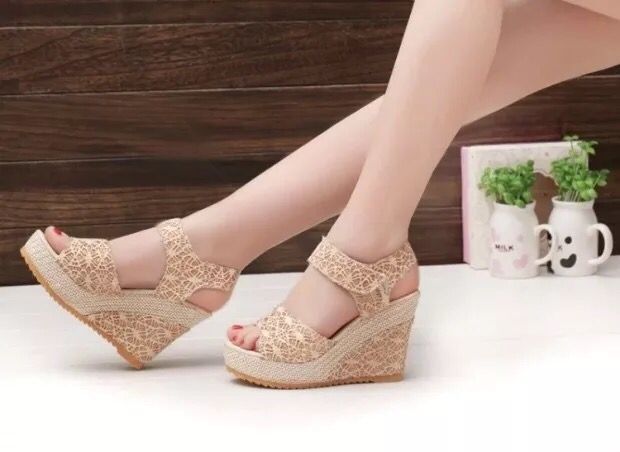 Irffinity Flat Bottom High Heel Sandals For Women Non Slip