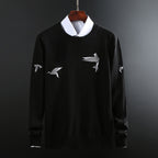 Irffinity Cotton Knitted Top For Youth Keep Warm Loose Fit