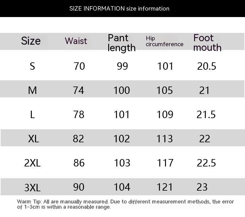 Irffinity Loose Denim Pants Autumn Winter High Street Unisex