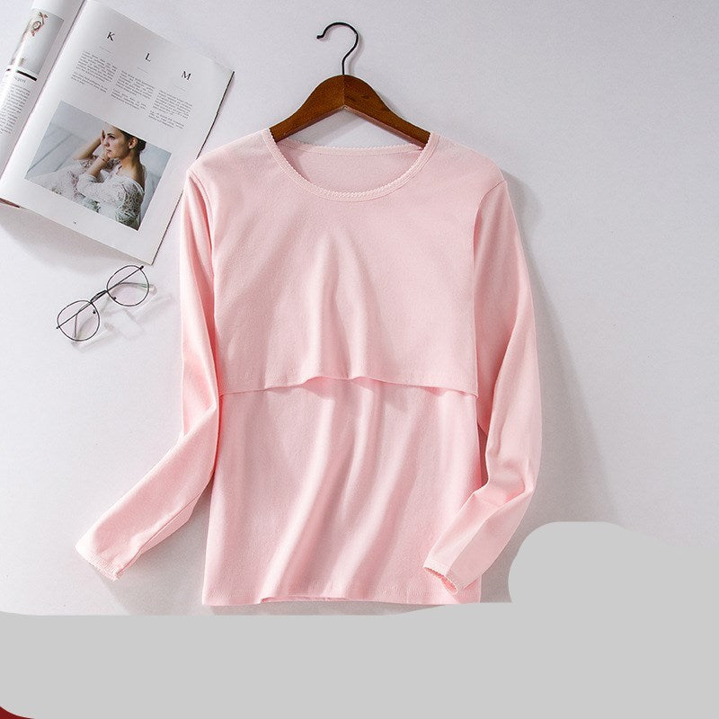 Irffinity Maternity Cotton Autumn Wear For Pregnant Women