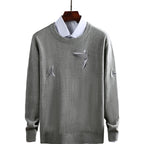 Irffinity Cotton Knitted Top For Youth Keep Warm Loose Fit