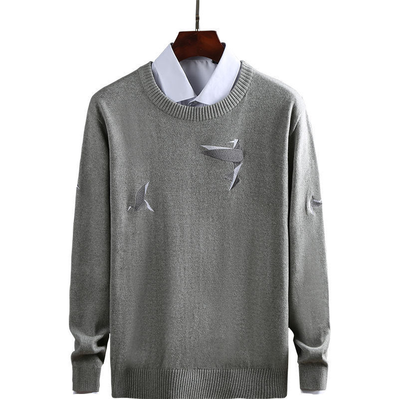 Irffinity Cotton Knitted Top For Youth Keep Warm Loose Fit