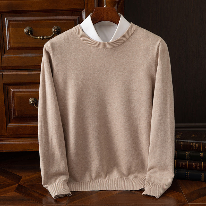 Irffinity Pullover Sweater Round Neck Loose Fit Officewear