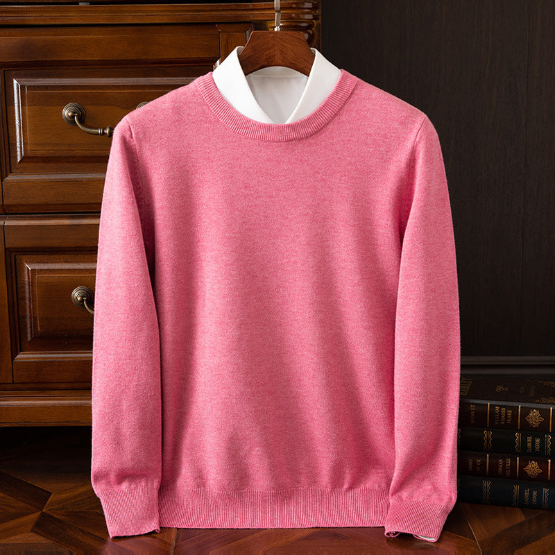Irffinity Pullover Sweater Round Neck Loose Fit Officewear