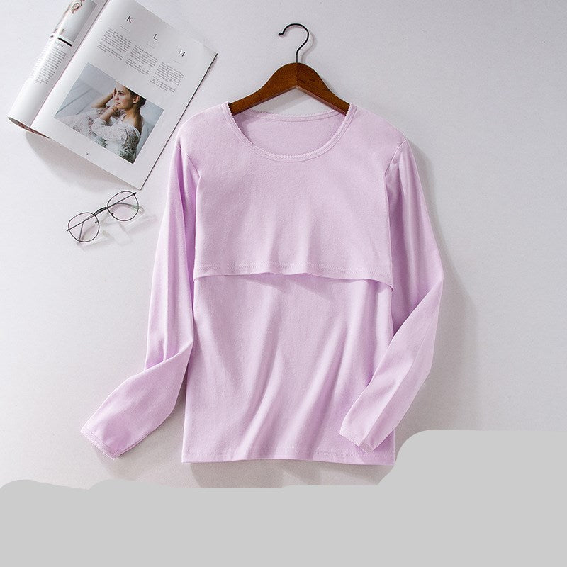 Irffinity Maternity Cotton Autumn Wear For Pregnant Women