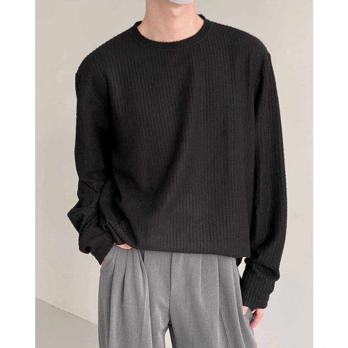 Irffinity Men Autumn Loose Casual Shirt Premium Comfort