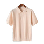 Irffinity Men Polo Shirt Short Sleeve Business Casual Elite