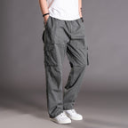 Thin Fat Pants Korean Style Loose Straight Leg