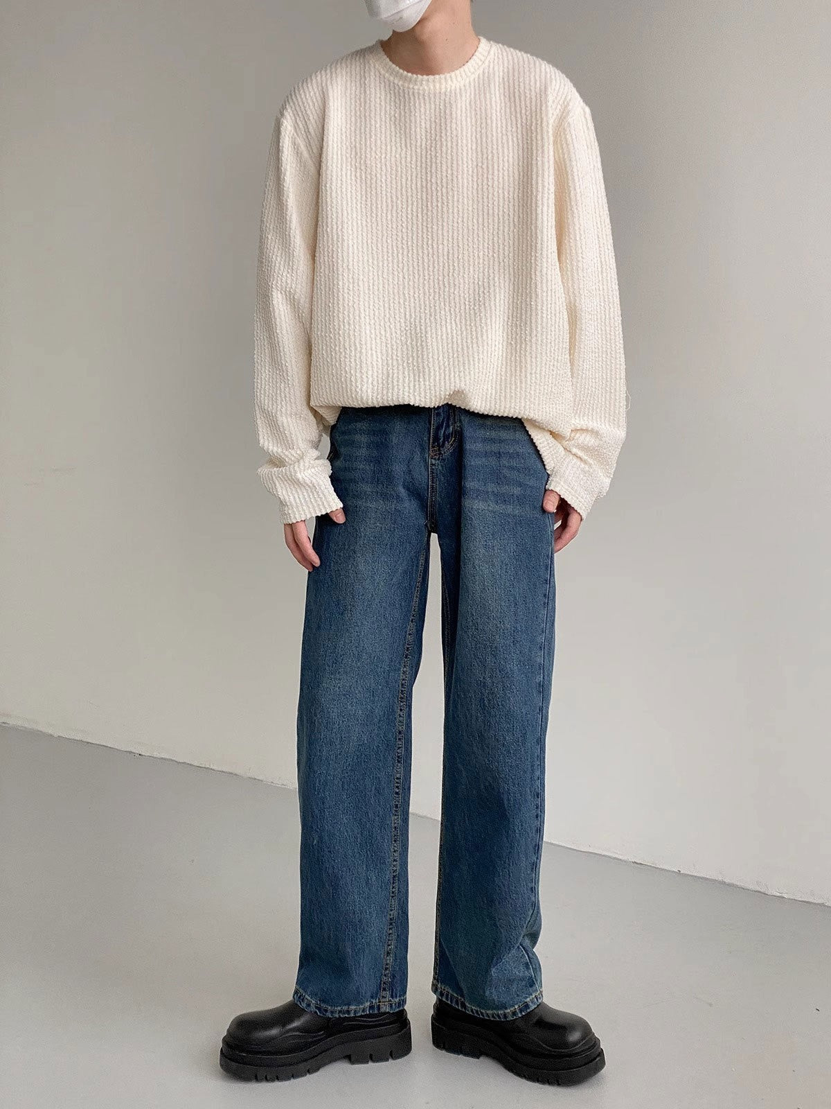 Irffinity Men Autumn Loose Casual Shirt Premium Comfort