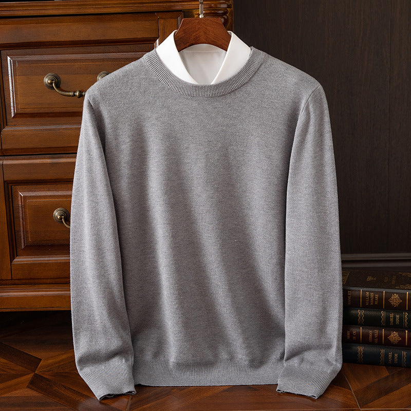 Irffinity Pullover Sweater Round Neck Loose Fit Officewear