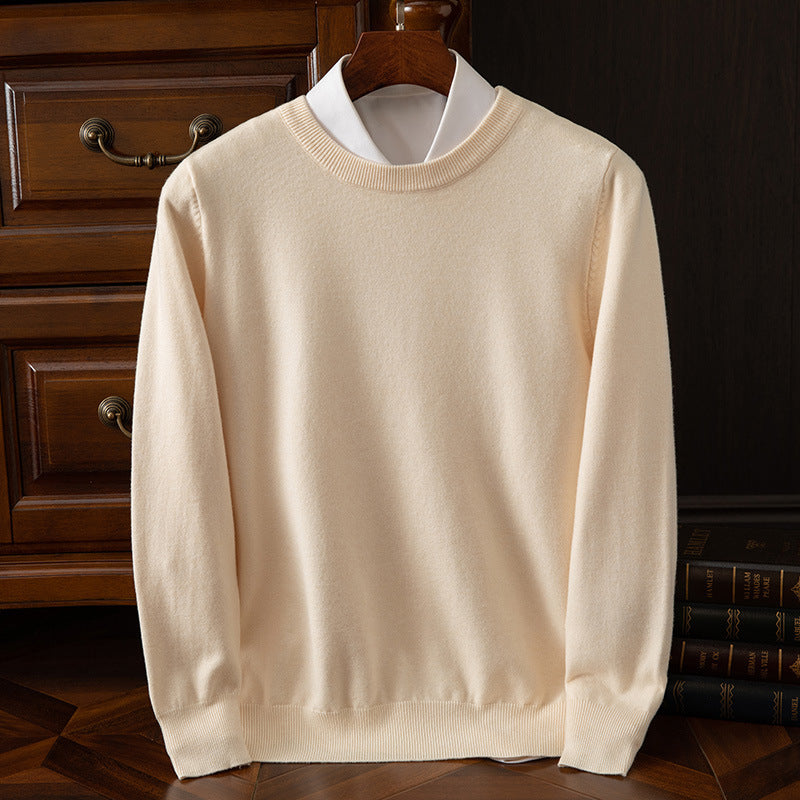 Irffinity Pullover Sweater Round Neck Loose Fit Officewear