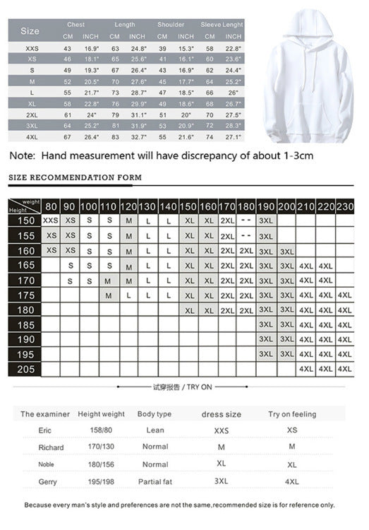 Irffinity Harajuku Dragon Pattern Hoodie for Men Warm