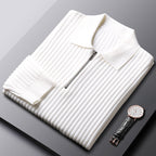 Irffinity Slim Fit Cardigan Half Zip For Men Winter