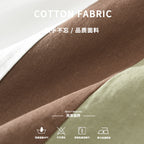 Irffinity Mens Cotton Stitching Long Sleeve Shirt Stylish