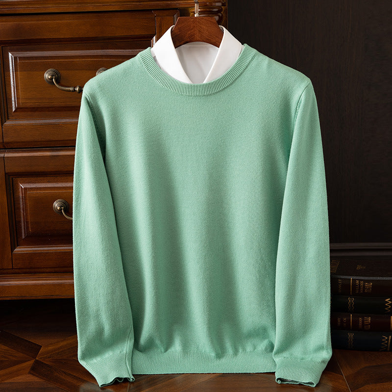 Irffinity Pullover Sweater Round Neck Loose Fit Officewear