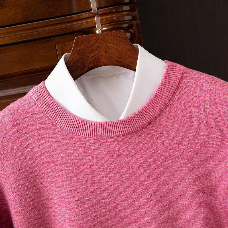 Irffinity Pullover Sweater Round Neck Loose Fit Officewear