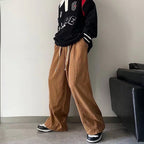 Irffinity Woolen Trousers For Men Corduroy All Day Comfort