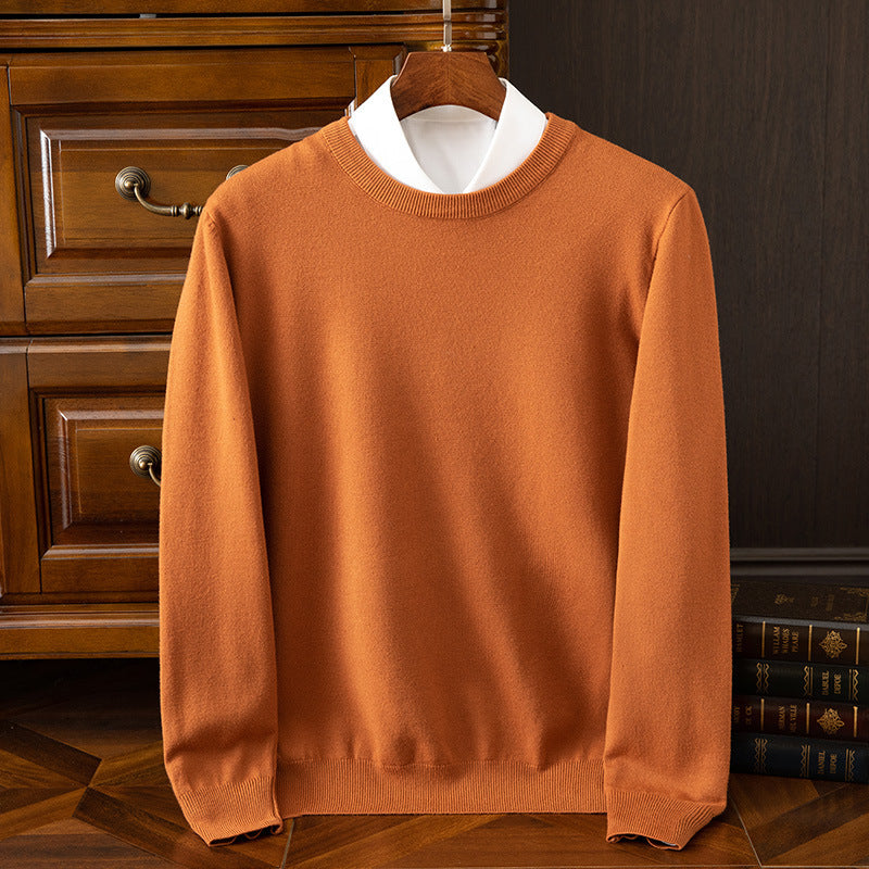 Irffinity Pullover Sweater Round Neck Loose Fit Officewear