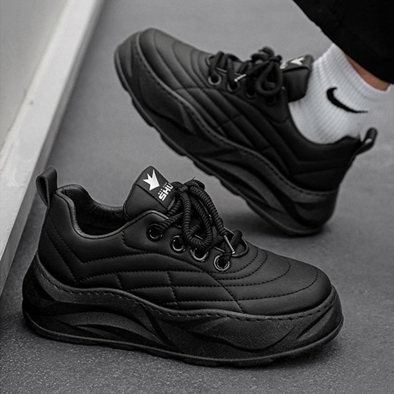 Irffinity Men Thick Sole Anti Skid Slip On Shoes Breathable