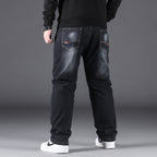 Irffinity Men Casual Pants Loose Fit Straight Leg Everyday