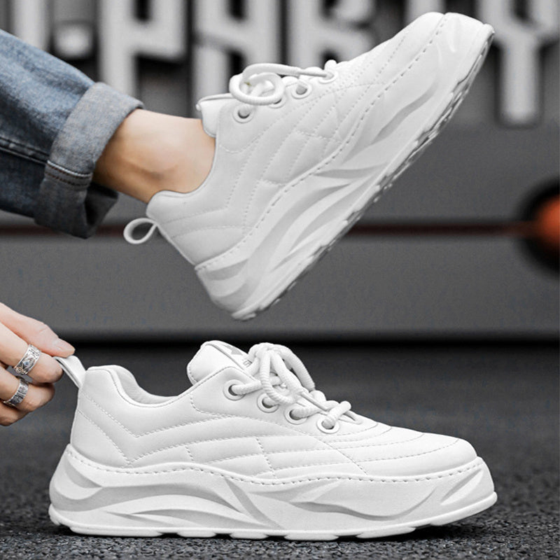 Irffinity Men Thick Sole Anti Skid Slip On Shoes Breathable